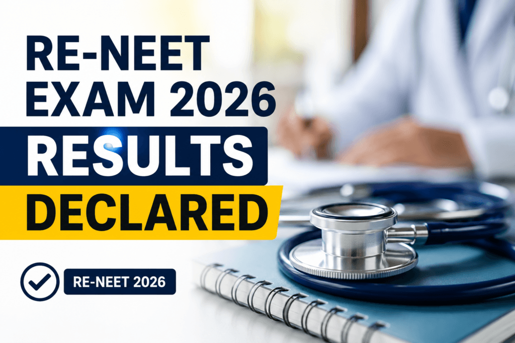 Re-NEET Result 2026 Declared: 11.21 Lakh Qualify as Women Outshine Men