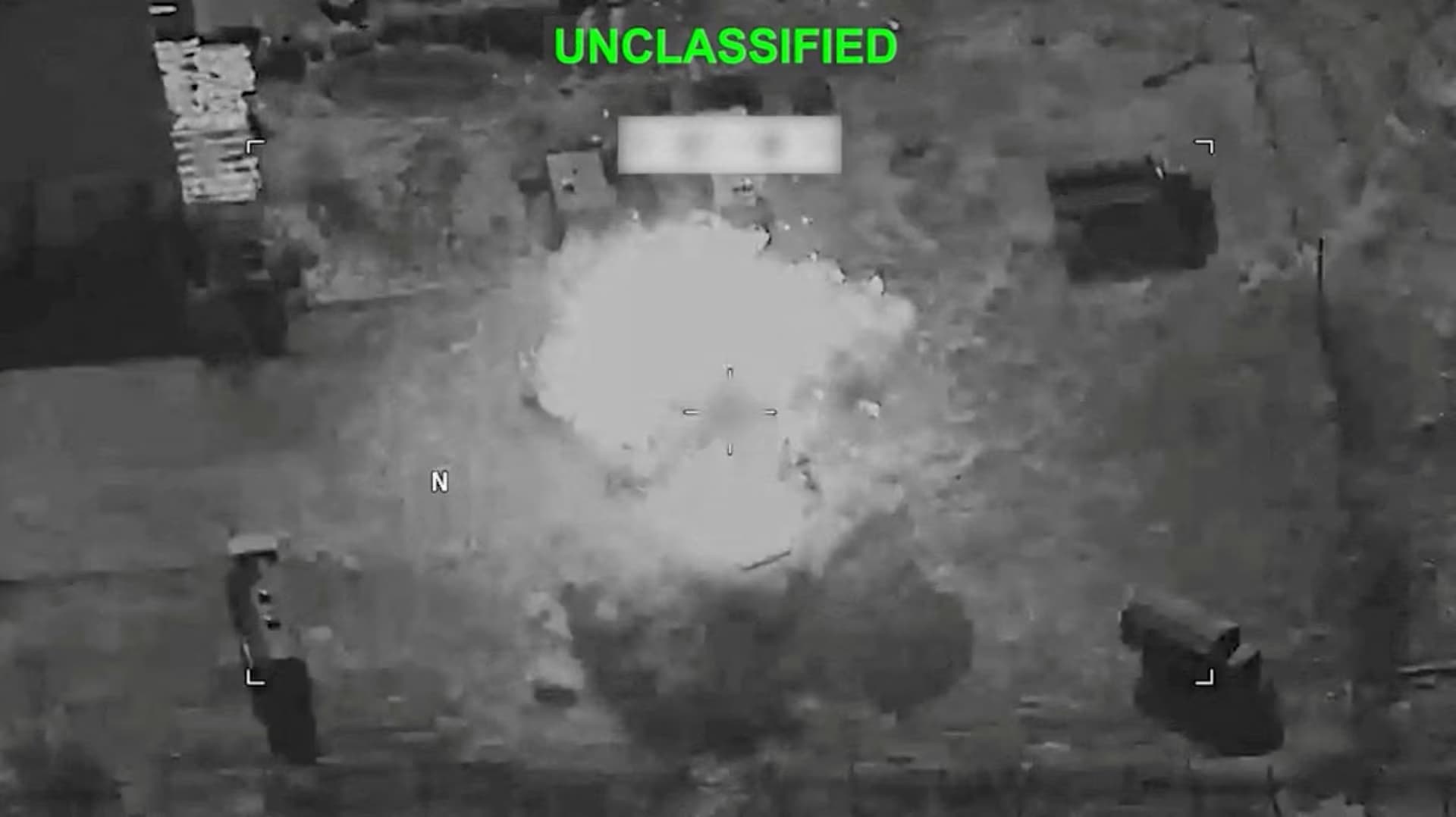US Central Command said it targeted IRGC sites after Trump's warning.