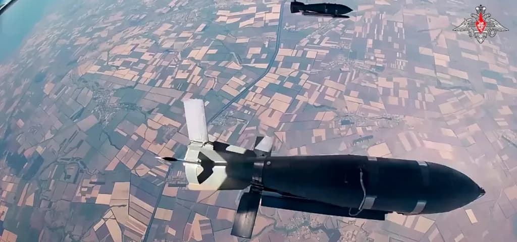Russia Glide Bombs