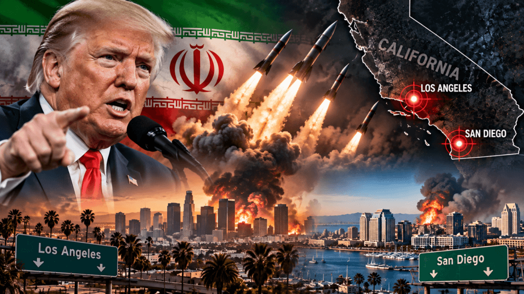 Trump’s Iran remarks spark outrage: ‘Let them take out Los Angeles, let them take out San Diego’