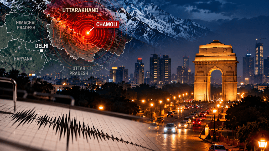 Delhi earthquake today: 4.9-magnitude quake in Uttarakhand triggers tremors across Delhi-NCR